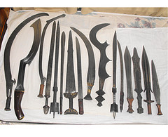 Variétés d'épées Africaines
