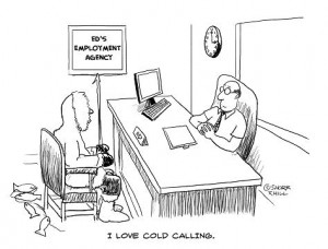 Cold Calling Cartoon