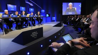 A panel at Davos