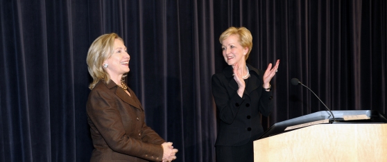 During their mid-year conference in Washington, DC, Secretary of State Hillary Clinton addressed 415 Fulbright Foreign Language Teaching Assistants from 49 countries