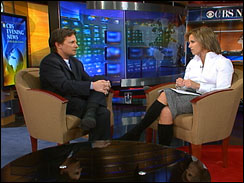 Michael J. Fox in an exclusive interview on the <b><i>CBS Evening News With Katie Couric</b><i>, Otc. 26, 2006.