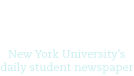 WSN - New York University's daily student newspaper
