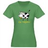 Organic Go Vegan Cow Woman's T-Shirt