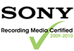 Sony Recording Media Certified