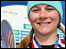 Britain's snowboardcross star Zoe Gillings 