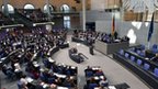 General view of a session of the Bundestag lower house of parliament