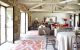 White Contemporary apartment interior design features Rustic Furniture in Portugal