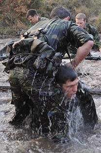 ROYAL MARINES COMPLETE THE ULTIMATE COMMANDO CHALLENGE