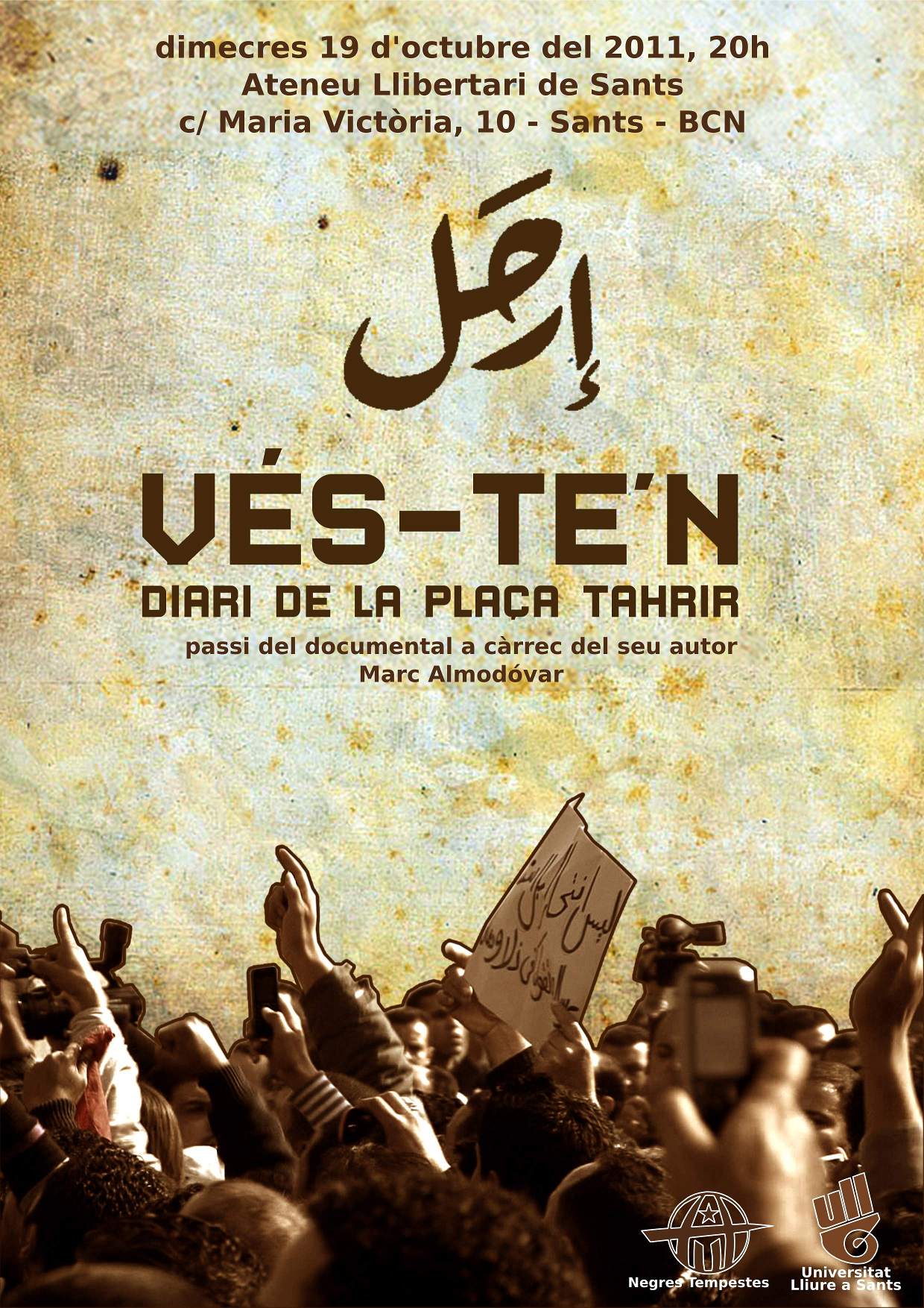 Presentació Erhal - Diari de la plaça Tahrir