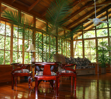 Find comfort in paradise at The Drake Bay Rainforest Chalet.