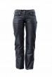 Pantalon moto MISS Pant Cuir Plain femme waterproof noir