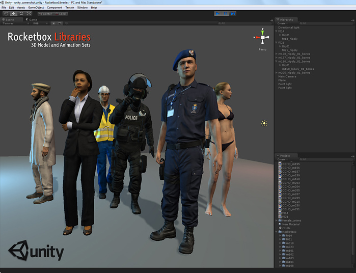 3D Characters for Unity