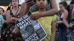 Boston Activists Demand  Justice for Trayvon Martin