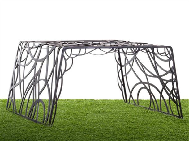 Table Garden Furniture Set with Unique and Artistic Design