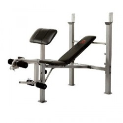 weight bench with arm curl