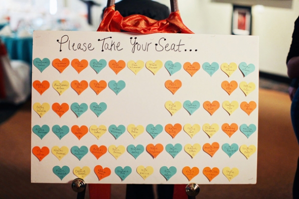 60-diy-seating-chart-heart-paper