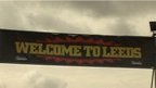 A sign at the Leeds festival