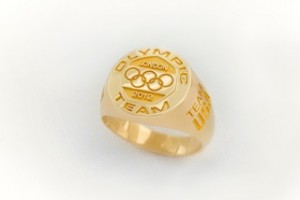 O.C. Tanner Olympic athlete Rings 2012
