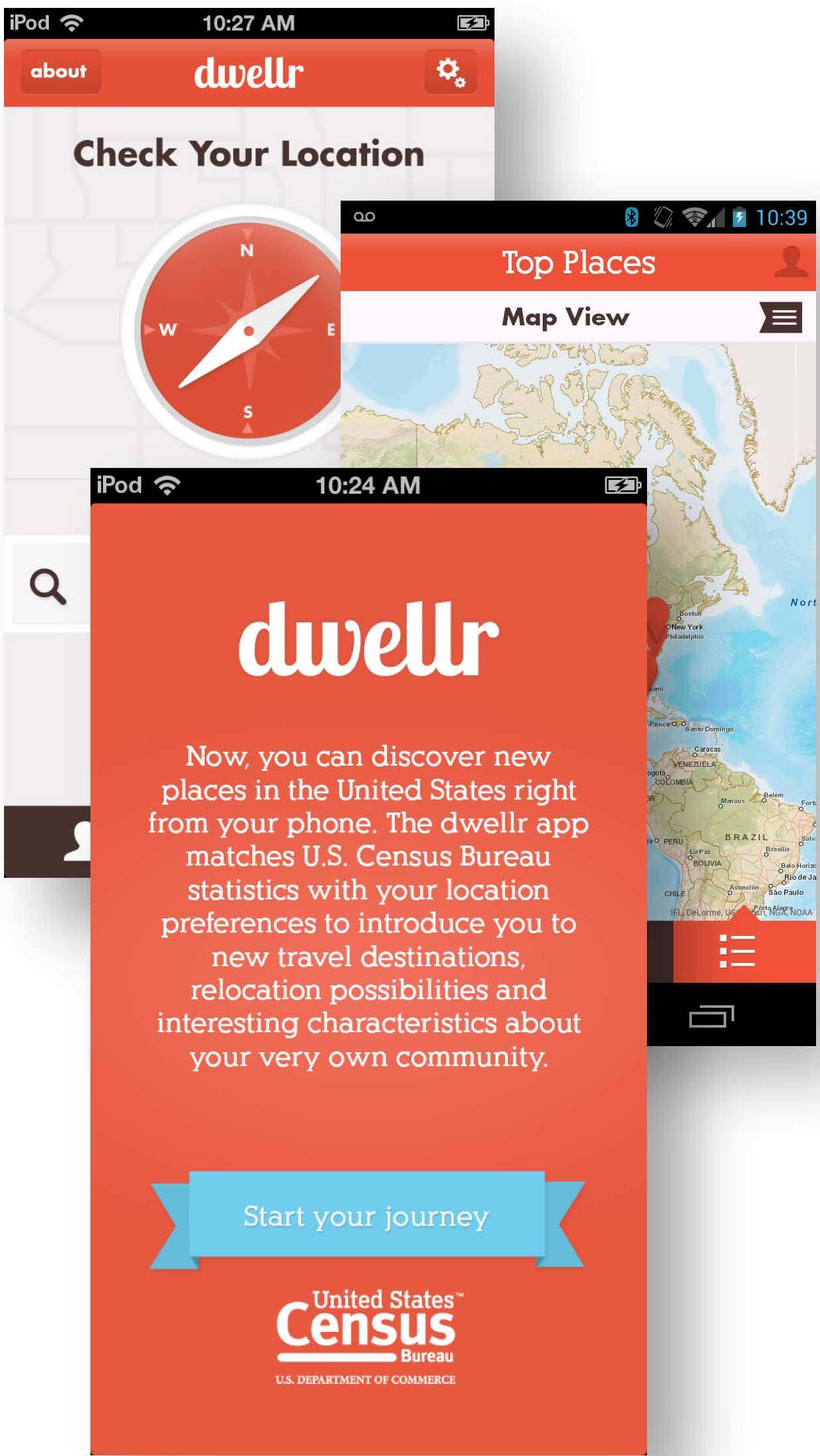 dwellr, a new mobile app from the U.S. Census Bureau