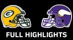 Full Highlights: Vikings 37, Packers 34