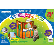 Colorbok Color and Play Corrugated Cardboard Theater