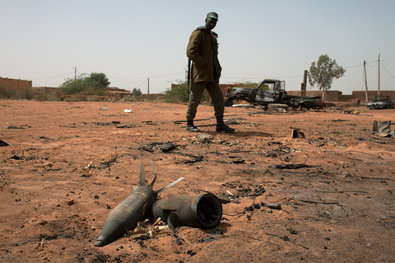 The projectile of a NR-160 106-millimeter recoilless rifle round is identical to ordinance documented in Libya, at a Mali base previously occupied by Islamist extremists.