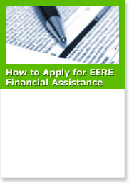 How to Apply for EERE Financial Assistance