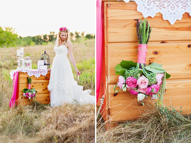Blocking made Simple - vintage pink photoshoot wedding 78