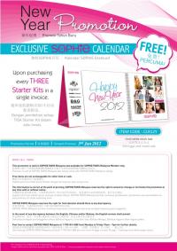 140 calendar flyer - New Member Programme