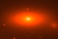Galaxy NGC 1277 is a small compact, flat, disc-shaped galaxy containing the largest black hole ever found.