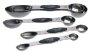 Progressive International Stainless-Steel Magnetic Measuring Spoons, Set of 5