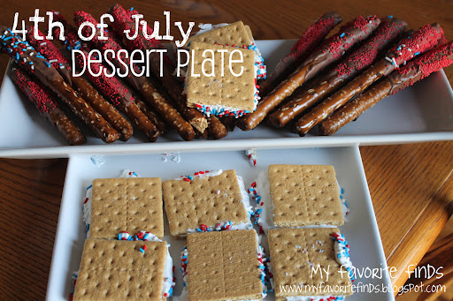 Must Try Monday {Fourth of July Dessert Plate}