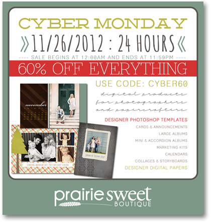 Prairie Sweet Boutique Cyber Monday