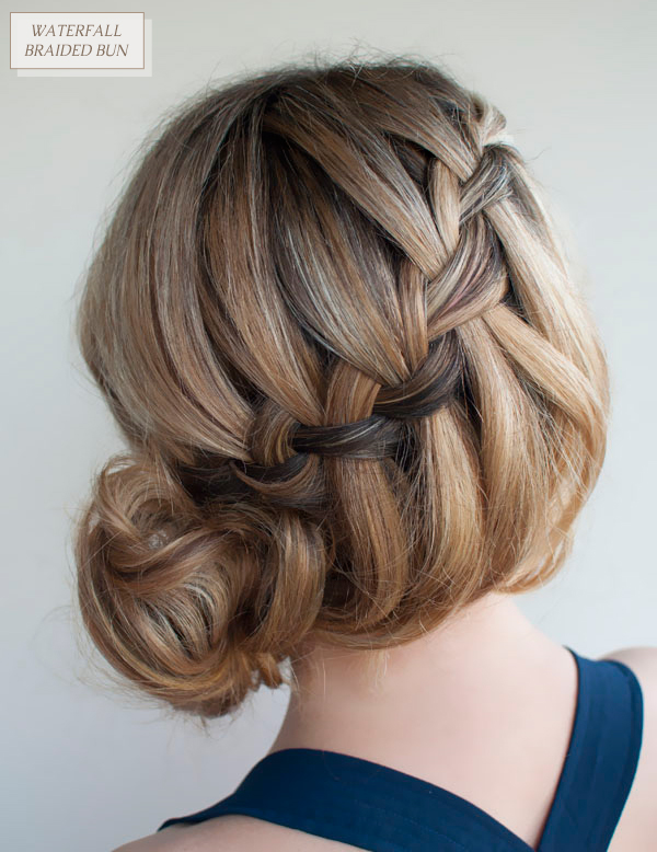 Hair-Romance-30-braids-30-days-21-the-waterfall-messy-braid-bun