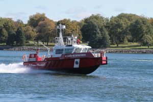 The St. Louis Fire Department's new fireboat, the Stan Musial. (photo supplied)