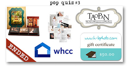 Paperie Boutique Birthday pop quiz three