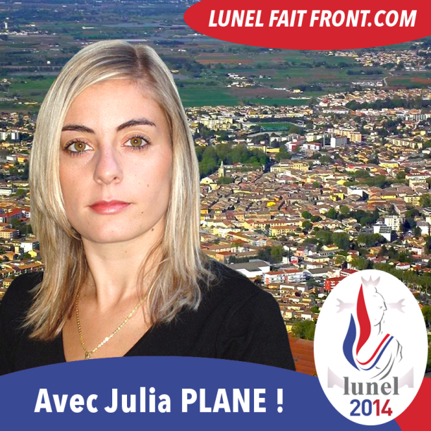  Inauguration de « Lunel fait Front » : pour Julia Plane, « nous continuerons à occuper la terre de nos pères »