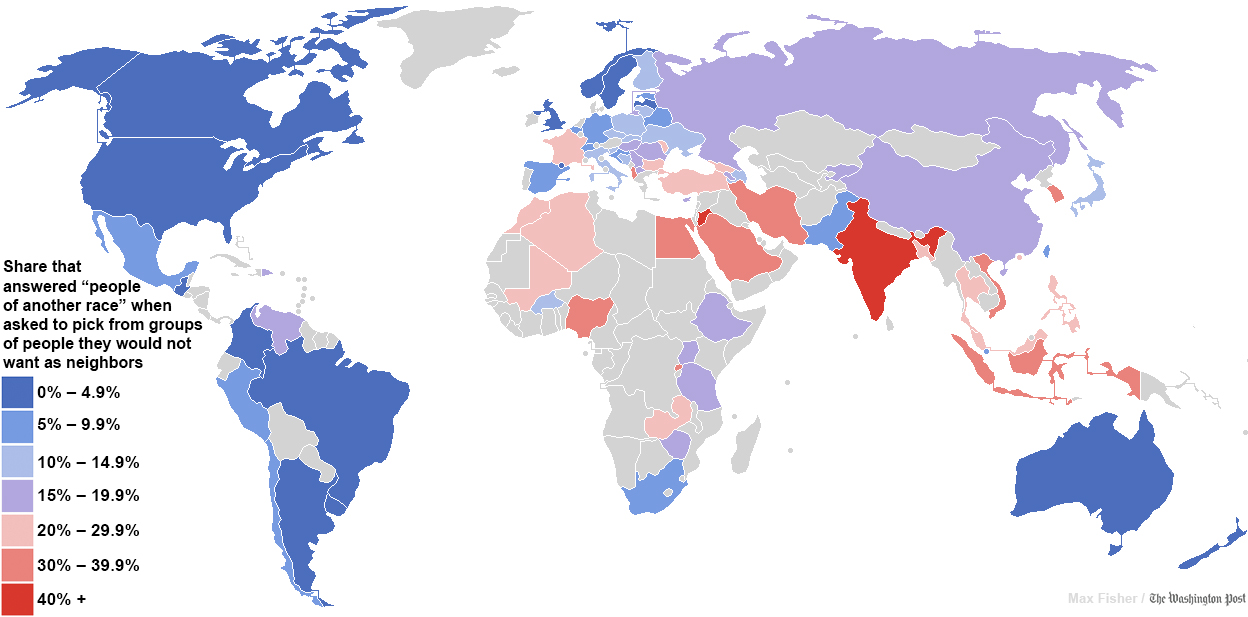 Click to enlarge. Data source: World Values Survey (Max Fisher/Washington Post)