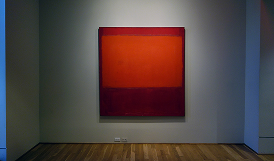 Mark Rothko, Orange and Red on Red, 1957, oil on canvas, 174.9 x 168.5 cm (Phillips Collection, Washington)