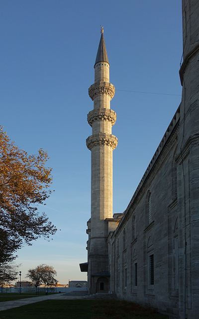 Mimar Sinan, Minaret, Süleymaniye Mosque, Istanbul, 1558