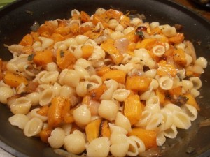Pasta with Butternut Squash and Sage