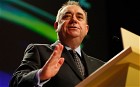 Going south: Scotland's First Minister Alex Salmond is taking his campaign to Carlisle tonight