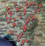 Ο χάρτης των γηπέδων της ΕΠΣ Αθηνών (ΕΠΣΑ) - Ερασιτεχνικό Ποδόσφαιρο