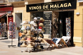 Weinhandlung in Malaga