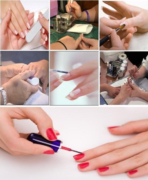 как сделать маникюр ногтей в домашних условиях
