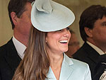 Kate Smiles for Prince William During Royal Procession