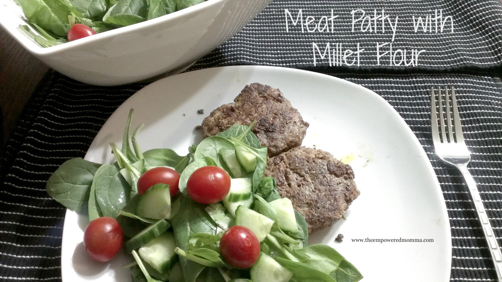 Meat Patty W Millet