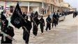 Islamic State fighters in Syria (archive image)