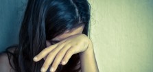 'Sad And Lonely Girl Crying With A Hand Covering Her Face' [Shutterstock] http://tinyurl.com/q88mwes
