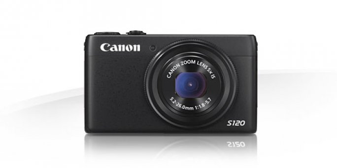 Canon PowerShot S120 frontal